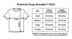 Premium Arabic Typography & Keffiyeh Graphic Drop Shoulder Black T-Shirt - Oversized PC Fabric Tee