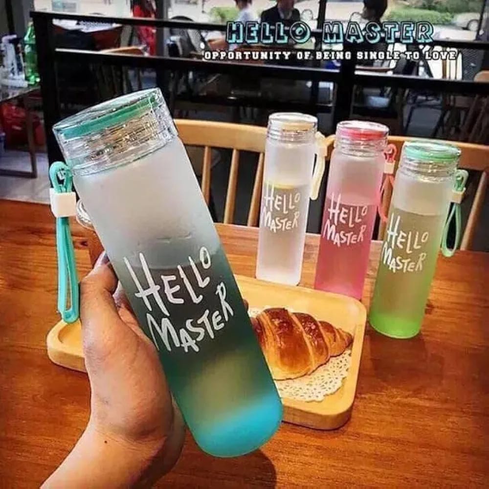 HELLO NAME WATER BOTTLE
