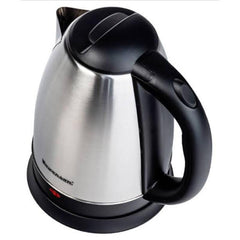 Cordless Electric Kettle 1500W 2L Stainless Steel Black Handle