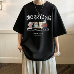 Men Waffle Short Sleeve T-Shirt